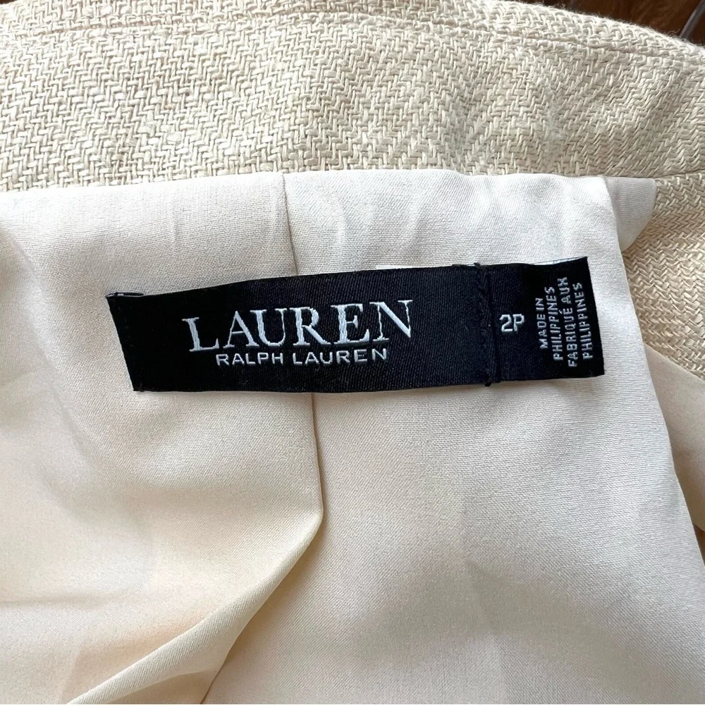 Lauren Ralph Lauren Black Label yellow Woman’s Blazer Size 2P